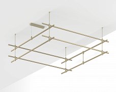 Основание ART-APRIORI-QUADRAT-2-ROD-400-2000x2000 (OG) (Arlight, IP20 Металл, 3 года)