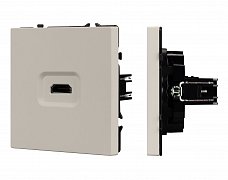 ARL NOBE Розетка HDMI софт-тач кашемир SCT-MHD1-SFPL-CA (Arlight, -)