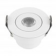 Светильник встраиваемый LTM-R52-3W Warm3000 (Белый, 30 deg, 230V) (Arlight, IP40 Металл, 5 лет)