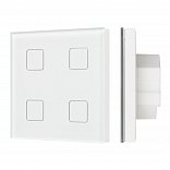 INTELLIGENT ARLIGHT Сенсорная панель DALI-301-11-IN White (BUS/24V, Backlight) (IARL, IP20 Пластик, 5 лет)