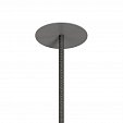 Вывод провода питания для гипсокартонного потолка SPX-CAP-FDW-R64-C6.5 (RAL7045) (Arlight, Металл)