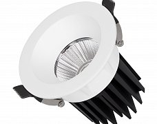 Светильник MS-ATOLL-BUILT-R86-10W Day4000 (WH, 36 deg, 230V) (Arlight, IP54 Металл, 5 лет)