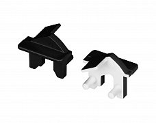 Заглушка SL-BEVEL-H12-F13 BLACK (Arlight, Пластик)