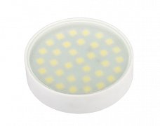 Светодиодная лампа GX53-34B-6W-220V White (CER/G, Frost) (ANR, Закрытый)