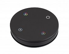 INTELLIGENT ARLIGHT Пульт SMART-801-22-1G-RGBW Black (3V, Magnet, 2.4G) (IARL, IP20 Пластик, 5 лет)