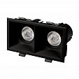 Светильник MS-FLOW-BUILT-S157x85-2x6W Warm3000 (BK, 15 deg, 230V) (Arlight, IP20 Металл, 5 лет)