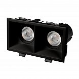 Светильник MS-FLOW-BUILT-S157x85-2x6W Day4000 (BK, 15 deg, 230V) (Arlight, IP20 Металл, 5 лет)