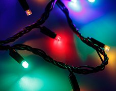 Светодиодная гирлянда ARD-STRING-PRO-10000-GREEN-100LED-LIVE RGB (230V, 7W) (Ardecoled, IP65)