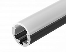 Профиль ROUND-D10.5-2000 ANOD BLACK (Arlight, Алюминий)