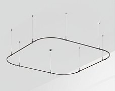 Основание ART-APRIORI-QUADRAT-SOFT-HANG-3500x3500 (BK) (Arlight, IP20 Металл, 3 года)