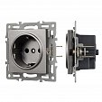 Механизм электрической розетки SCT-MEU1-PL-GR (250V, 16A) (Arlight, -)