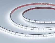 Светодиодная лента герметичная RTW-PS-A140-7mm 24V White6000 (10 W/m, IP67, 5m) (Arlight, CRI>90)