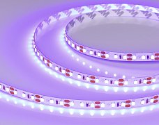 Светодиодная лента RT-A120-8mm 12V UV400 (9.6 W/m, IP20, 2835, 5m) (Arlight, Открытый)
