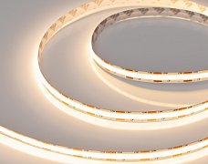 Светодиодная лента COB-X560-10mm 24V Warm2700 (9.6 W/m, IP20, 10m) (Arlight, 5 лет)