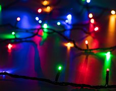 Светодиодная гирлянда ARD-STRING-HOME-5000-GREEN-50LED-LIVE RGB (230V, 3.5W) (Ardecoled, IP20, 1 год)
