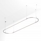 Основание ART-APRIORI-OVAL-HANG-4000x1000 (TN) (Arlight, IP20 Металл, 3 года)
