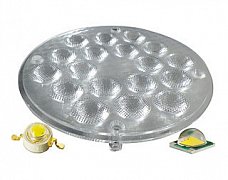 Блок линз 18B50DF (50°, 18X LED) (Turlens, -)