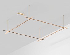 Основание ART-APRIORI-QUADRAT-ROD-800-3000x3000 (GD) (Arlight, IP20 Металл, 3 года)