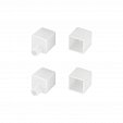 Заглушка WPH-FLEX-1212-TOP WHITE с отверстием (Arlight, Пластик)