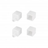 Заглушка WPH-FLEX-1212-TOP WHITE с отверстием (Arlight, Пластик)