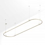 Основание ART-APRIORI-OVAL-HANG-4000x1000 (OG) (Arlight, IP20 Металл, 3 года)