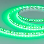 Светодиодная лента RT-A120-8mm 12V Green (9.6 W/m, IP20, 2835, 5m) (Arlight, Открытый)