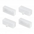 Заглушка WPH-FLEX-5025-TOP WHITE с отверстием (Arlight, Силикон)