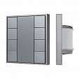 INTELLIGENT ARLIGHT Кнопочная панель DALI-201-23-8K-D2-IN Silver (BUS, Frame) (IARL, IP20 Металл, 3 года)
