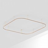 Основание ART-APRIORI-QUADRAT-SOFT-ROD-400-3500x3500 (GD) (Arlight, IP20 Металл, 3 года)
