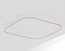 Основание ART-APRIORI-QUADRAT-SOFT-ROD-400-3500x3500 (GD) (Arlight, IP20 Металл, 3 года)