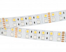 Светодиодная лента RT 2-5000 24V RGB-Day 2x2 (5060, 720 LED, LUX) (Arlight, 32 Вт/м, IP20)