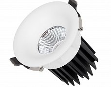 Светильник MS-FOGGY-BUILT-R86-10W Day4000 (WH, 36 deg, 230V) (Arlight, IP54 Металл, 5 лет)