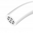 Силиконовый профиль WPH-FLEX-D40-360deg-S10-5m WHITE (Arlight, Силикон)
