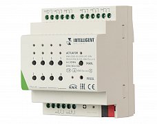 INTELLIGENT ARLIGHT Актуатор KNX-7083-82-DRO-MF-DIN (BUS/230V, 8x10А, KNX Secure)  (IARL, IP20 Пластик, 2 года)