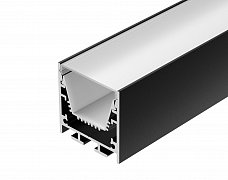 Профиль LINE-3535-TRAY-2000 BLACK (Arlight, Алюминий)