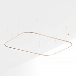 Основание ART-APRIORI-RECTANGLE-SOFT-HANG-4500x3500 (GD) (Arlight, IP20 Металл, 3 года)