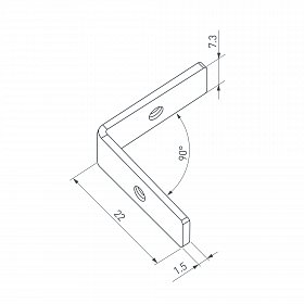 Соединитель профиля FANTOM-W49-90L Set (Arlight, Металл)