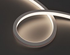 Лента герметичная MOONLIGHT-TOP-X320-13x12mm 24V Day4000 (5 W/m, IP67, sauna, 15m, wire x2) (Arlight, Вывод вниз, 3 года)