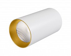 Светильник SP-POLO-SURFACE-R85-15W White5000 (WH-GD, 40 deg) (Arlight, IP20 Металл, 3 года)
