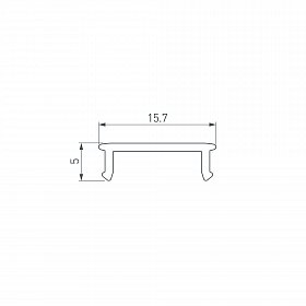 Экран LINE-2000 MARBLE GREY (Arlight, Пластик)