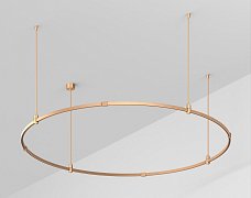 Основание ART-APRIORI-ROUND-ROD-400-R1500 (GD) (Arlight, IP20 Металл, 3 года)