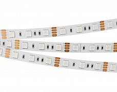 Светодиодная лента RT 2-5000 12V RGB 2x (5060, 300 LED, LUX) (Arlight, 14.4 Вт/м, IP20)