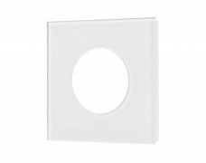 Рамка стеклянная FRM-GLARE-GC-1-WH (Arlight, -)