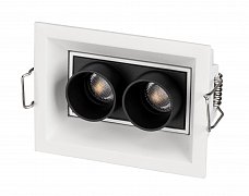 Светильник MS-ORIENT-BUILT-TURN-TC-S67x90-5W Day4000 (WH-BK, 30 deg, 230V) (Arlight, IP20 Металл, 5 лет)