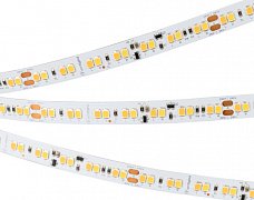 Светодиодная лента RT-5000 24V DIM-TO-WARM 10mm (2835, 168 LED/m, LUX) (Arlight, Dim-To-Warm)