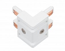Коннектор угловой MAG-VIBE-CON-L90-INT-POWER (WH, внутренний) (Arlight, IP20 Металл, 5 лет)