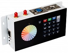 Контроллер DMX SR-2816WI Black (12V, WiFi, 8 зон) (Arlight, IP20 Металл, 3 года)