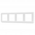 Рамка пластиковая FRM-VERSA-PL-4-WH (Arlight, -)