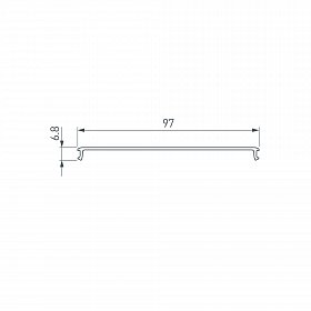 Экран POWER-W100H70-2000 OPAL (Arlight, Пластик)