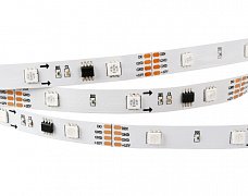Светодиодная лента SPI-5000-5060-30 12V Cx3 RGB-Remote (10mm, 7.2W, IP20) (Arlight, Открытый, IP20)